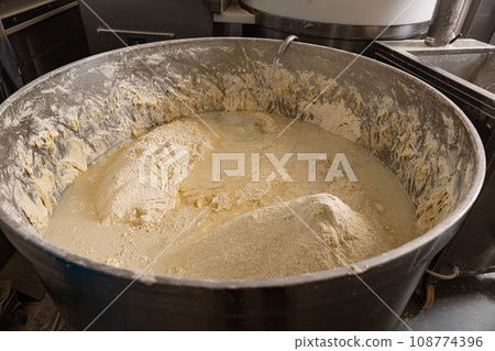 Industrial production of bakery products Industrial production of bakery products 108774396