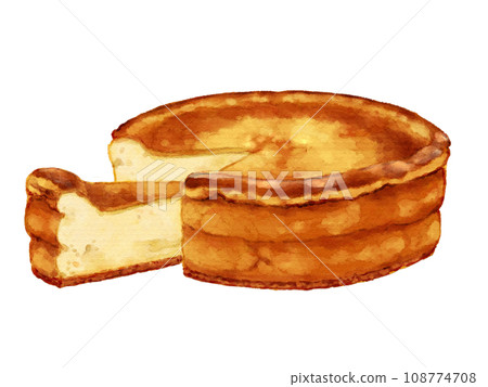 Cheesecake illustration 108774708