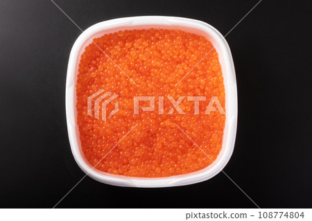 Hokkaido raw salmon roe 108774804