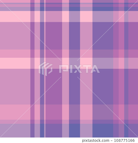 Check plaid vector of fabric pattern texture with a seamless textile tartan background. Check plaid vector of fabric pattern texture with a seamless textile tartan background. 108775166