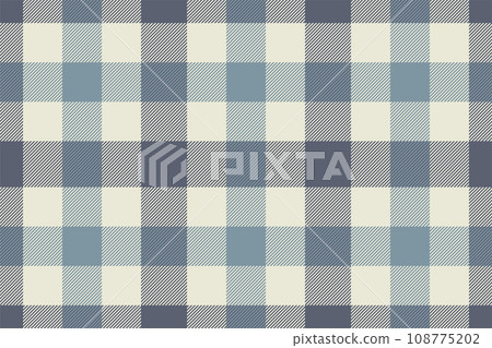 Plaid background, check seamless pattern. Vector fabric texture for textile print, wrapping paper, gift card or wallpaper. Plaid background, check seamless pattern. Vector fabric texture for textile print, wrapping paper, gift card or wallpaper. 108775202