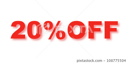 Title illustration that can be used for sales 108775504