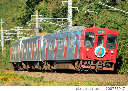 JR Kyushu 103 series 1500 series (with Karatsu Kunchi head mark) JR Kyushu 103 series 1500 series (with Karatsu Kunchi head mark) 108775947