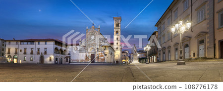 Piazza del Duomo in Prato, Italy Piazza del Duomo in Prato, Italy 108776178