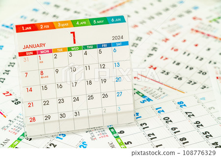 日曆物料規劃圖片 108776329