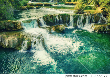 Waterfalls at Krka 108777177