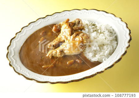 帶骨雞肉熱咖哩飯 帶骨雞肉熱咖哩飯 108777193