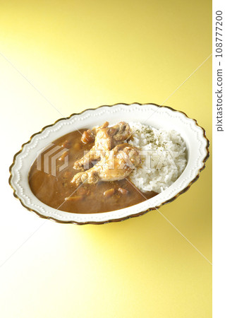 帶骨雞肉熱咖哩飯 108777200