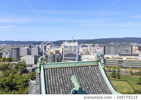Wakayama City, Wakayama Prefecture, View from Wakayama Castle, Wakayama City Hall 108779123