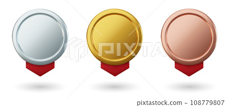 3d gold medal. 108779807