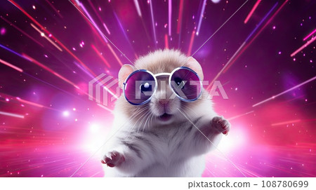 Disco hamster Disco hamster 108780699