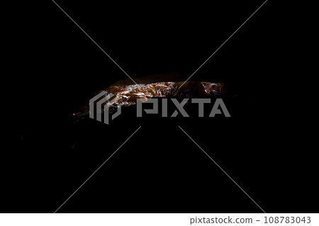 Tourist Group Emerges from Dark Cave, Snapping Selfie in Sunlight 108783043