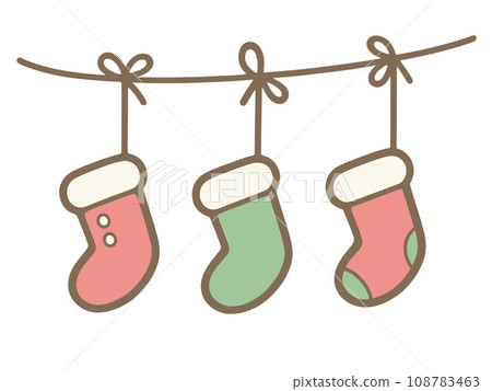 Christmas socks [no background] 108783463