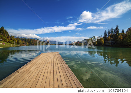 Lake Bled, Slovenia 108784104