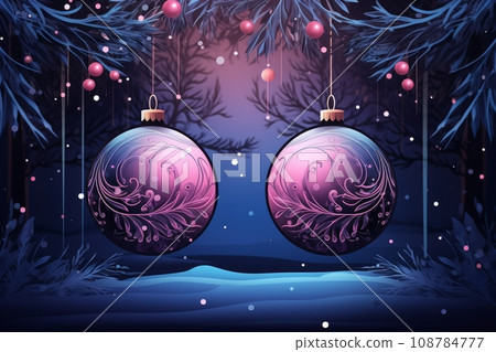 Winter holidays design 108784777