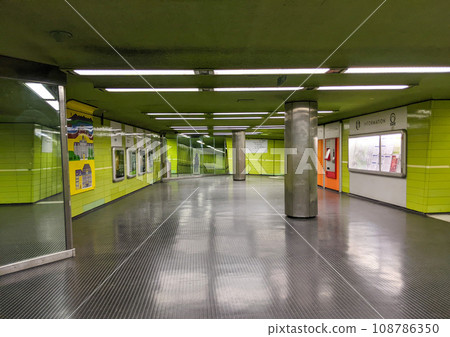 Underpass leading to the tram station in Bonn Underpass leading to the tram station in Bonn 108786350