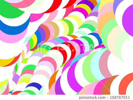 Bright and colorful abstract background, lines, geometric patterns, undulations 108787051