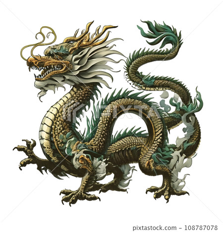 Dragon's illustration Dragon's illustration 108787078