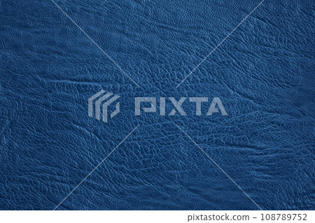 Dark blue leather texture background with seamless pattern and high resolution. 108789752