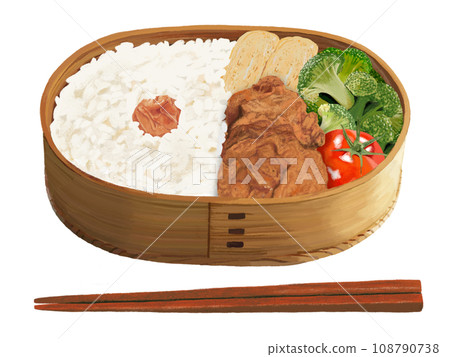 瓦帕便當①（用筷子） 108790738