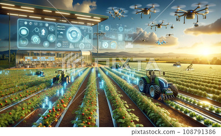 農業 - 轉型為自動化 - 產生人工智慧 108791386