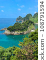 Beautiful seas and islands 108791594