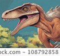Dinosaur illustration Velociraptor 2 (AI illustration) 108792858