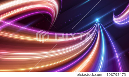 Abstract speed line background. Dynamic motion speed of light. Technology velocity movement pattern for banner or poster design. Vector EPS10. Abstract speed line background. Dynamic motion speed of light. Technology velocity movement pattern for banner or poster design. Vector EPS10. 108793473