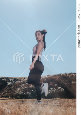 女性運動自然健身 女性運動自然健身 108794909