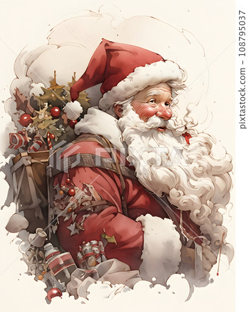 Santa Claus illustration 108795037