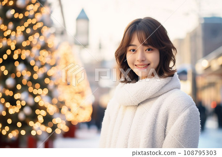 Christmas date meeting “AI generated image” 108795303