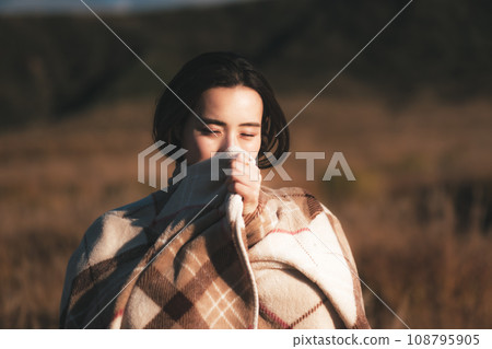 Female Wandering Traveler Solo Traveler 108795905