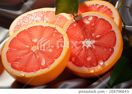 Fresh organic grapefruit or kara orange on the background 108796643