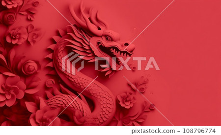 red dragon frame 108796774