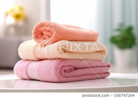 image of clean towels 108797264