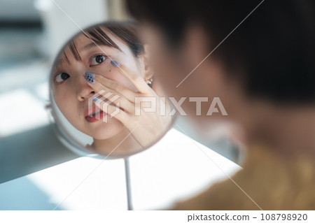 短髮女美容美容保養 短髮女美容美容保養 108798920