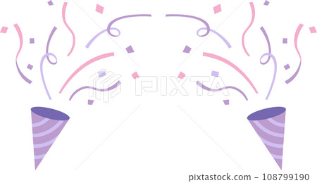 party cracker illustration party cracker illustration 108799190