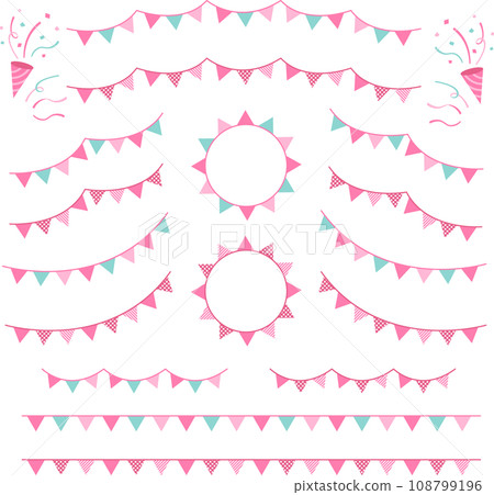 Cracker and garland set 108799196