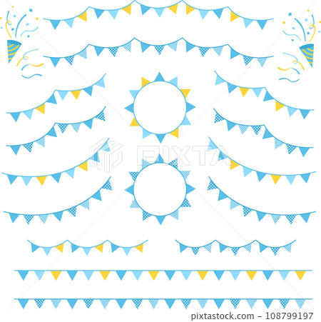 Cracker and garland set Cracker and garland set 108799197