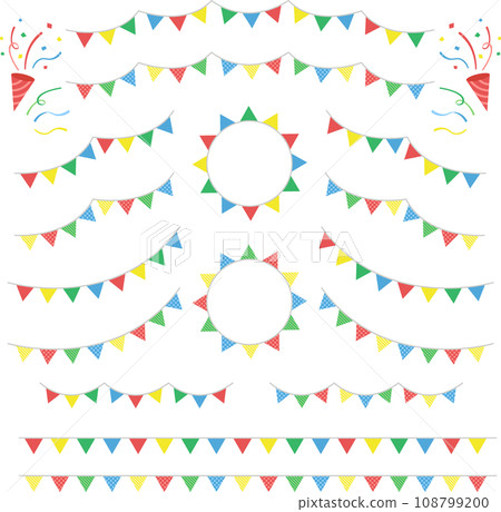 Cracker and garland set 108799200