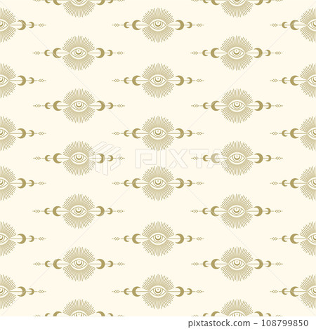 Halloween seamless pattern decoration concept magic illustration 108799850