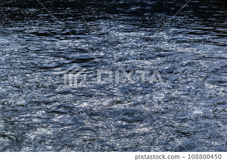 Water waves dark blue texture background 108800450