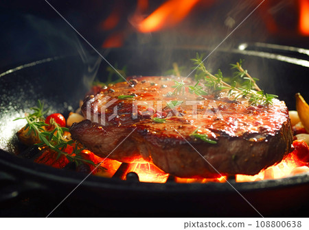 Grilled Beef Steak-1 108800638