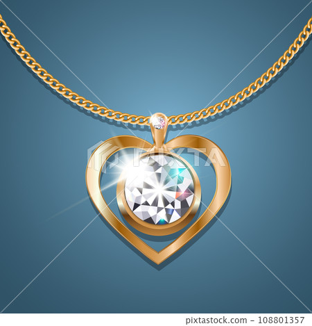Heart chain vector9 Heart chain vector9 108801357