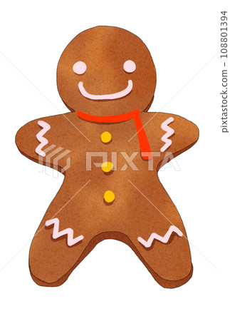 Christmas ginger cookie 108801394