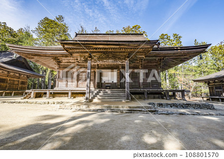 Mt. Koya in autumn, Danjo Garan, Great Hall 108801570