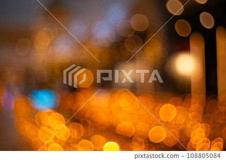 Blurred holiday background with bokeh. Blurred holiday background with bokeh. 108805084
