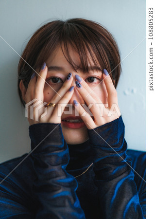 Beauty image 20's woman short hair 108805283