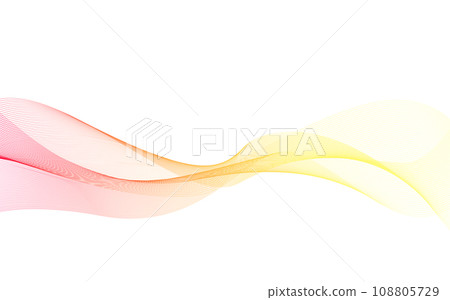 orange abstract curve orange abstract curve 108805729