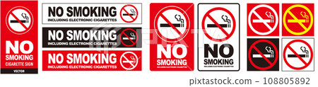 antismoking, no smoking, no-smoking 108805892